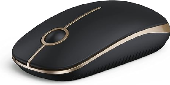 VssoPlor Wireless Mouse, 2.4G Slim Portable Computer Laptop Mouse with Nano